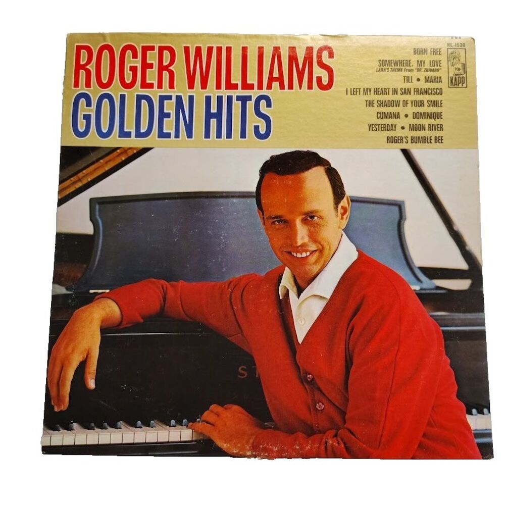 Roger Williams Golden Hits K Record Album Vinyl LP Inside Sleeve Sealed KL1530